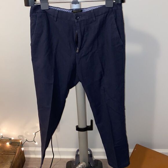 Banana Republic Kentfield Pant, 33x30, Navy - Picture 6 of 7